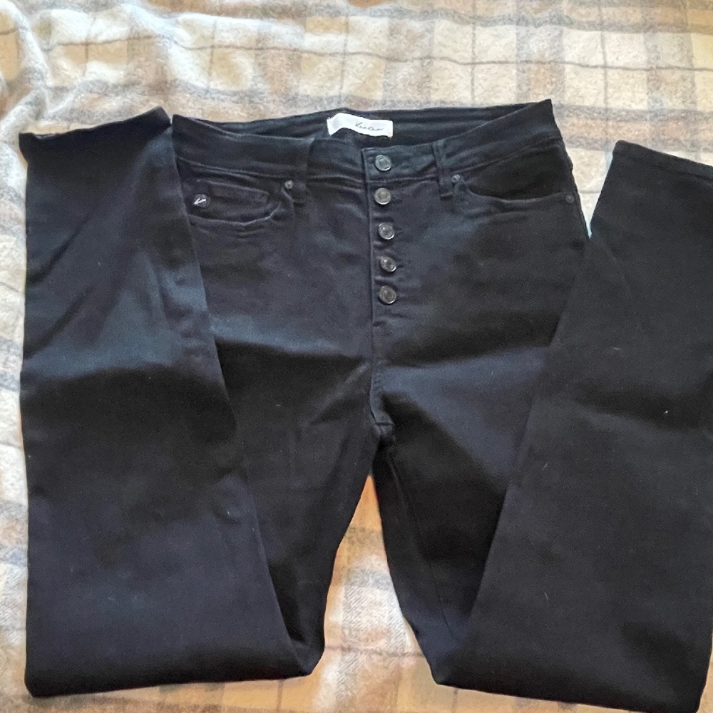 Lime lush black jeans